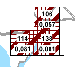 Riskienhallintatoimenpiteiden suunnittelu OV (R1)= 348 HV (R1) = - OV (R1)= 102 HV (R1) = 0,180 OV (R1)= 358 HV (R1) = 0,219 Tarkoitettu