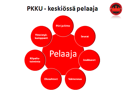 Seuran Visio - Katseet tulevaisuuteen Pelaajakehityksen tavoitteena on kasvattaa Keski-Uusimaan alueen junioreista tasokkaita yksilöitä aina ammattilaiseksi asti Veikkausliigaan tai ulkomaille.