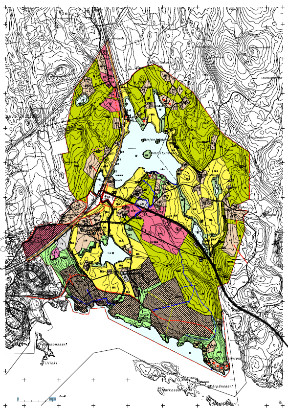 Kuva 16: Raspio - Iloniemi osayleiskaava.