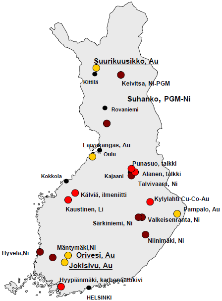 Tulevaisuuden näkymistä - kaivosteollisuus Mill.