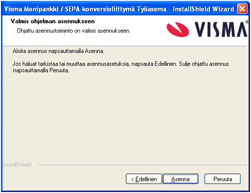 Lisäosan asennuksen eteneminen. Kun lisäosan asennus on valmis, saat siitä yleensä ilmoituksen. Asennus saattaa kestää useita minuutteja, joten kannattaa odottaa rauhassa. HUOM!