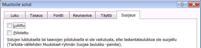 Työkirjan rakenne Joskus tuotat asiakirjoja, joissa haluat estää työkirjan rakenteen muutokset, kuten taulukoiden poistamisen, siirtämisen tai uusien perustamisen.