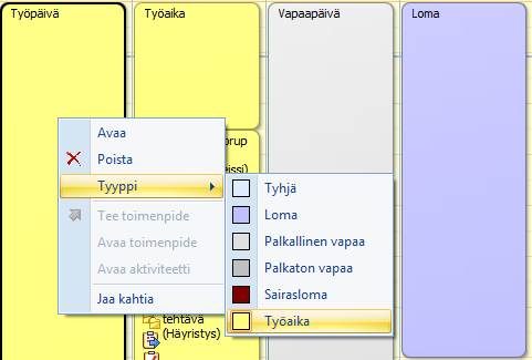 CSI Professional 2.0 Käyttöohje 25 (/129) Kun selite on valmis klikataan tuntikirjausmerkinnän ulkopuolella, jolloin kirjoitustila sulkeutuu.