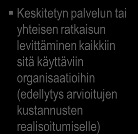 Kustannusten arviointi Kustannusten jaottelu Esisuunnittelu Määrittely, suunnittelu Toteutus (sis.