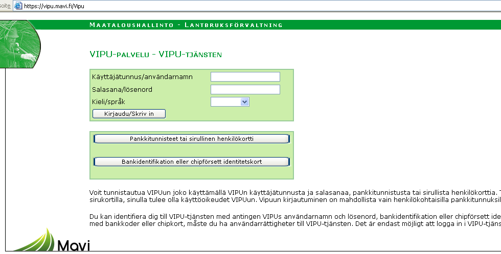 1. Yleistä sovelluksesta 1.1 Laitteistovaatimukset Viljelijöiden sähköinen tukihaku toimii ainakin seuraavilla Windows käyttöjärjestelmillä: 2000 / XP / Vista.