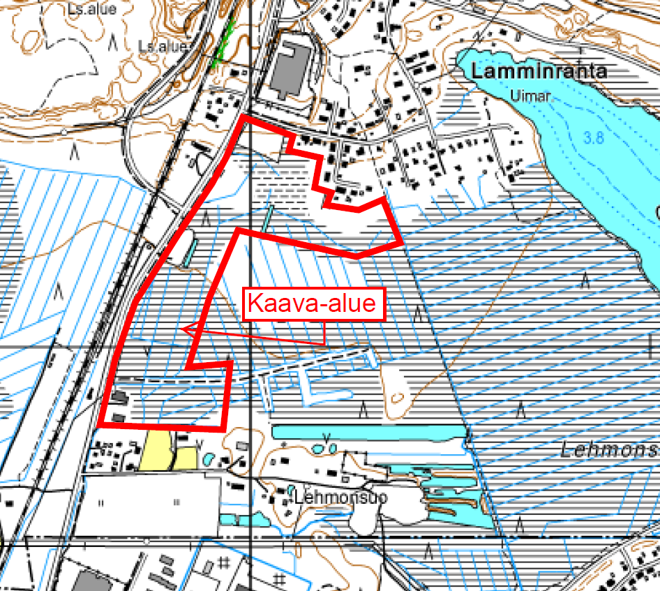 Kaavaselostus 2 1.2 Kaava-alueen sijainti Kaava-alue sijaitsee Kontiolahden Lehmossa.