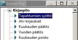 Jos tositteiden järjestämisen jälkeen jäljelle jää muita tositteita, joita ei ollut tiliotteella, järjestetään nämä laskun päivämäärä-järjestykseen. Nämä kirjataan viimeisinä. 3.