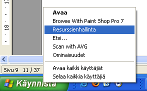 9 6 RESURSSIENHALLINTA ELI WINDOWS EXPLORER Oma tietokoneesta saadaan perinteisen Resurssienhallinnan näköinen, kun siirrytään kansionäyttöön Kansiot kuvaketta napauttamalla.