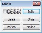 4.2 Ryhmä Ryhmä on toiminto, johon voi kerätä haluamansa pisteet eri hakutapoja käyttäen. Ryhmään kerätyille pisteille voi suorittaa erilaisia toimintoja ohjelman avulla.