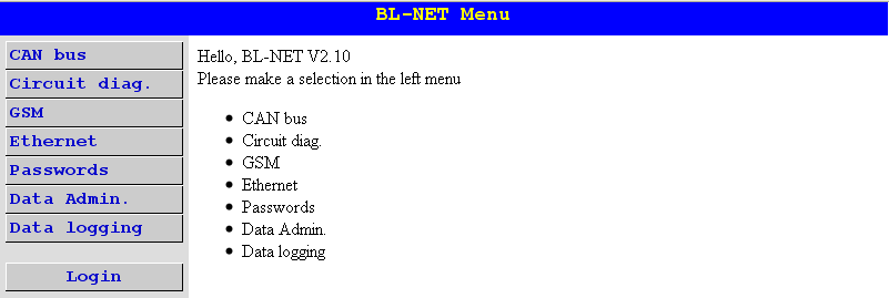 Käyttö selaimen kautta Pääsy BL-NETiin selaimella BL-NETiin pääsee kaikilla selaimilla (Internet Explorer, Mozilla Firefox, Opera jne.).