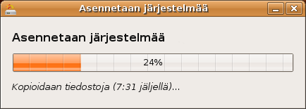 Asentaminen kopiointi