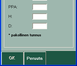 LIITE 1: Kuviotietojen syöttö (6/10) Puustotiedot Anna tiedot ositteen pääpuulajista, jaksosta ja syntytavasta. Anna puustotiedot. Ikätieto on pakollinen. Anna lisäksi muut tunnetut kuviotiedot.