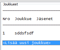 Humaa, että Nte that with Start psitin radi buttns yu can write member data t sme specific psitin. HUOM!