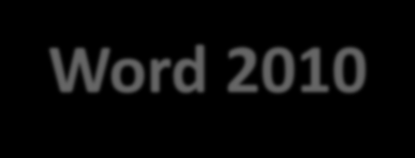 Wrd 2003 - Wrd 2007 - Wrd 2010 Wrd 2003 jälkeen is käyttöliittymäremntti 2007 versi ulkasultaan ensi näkemältä hyvinkin erilainen kuin aiemmat versit, kuitenkin ert rajittuvat käyttöliittymään