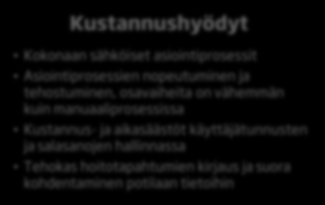 9. Sähköinen tunnistautuminen ja kirjautuminen järjestelmiin 1. 2. 3.