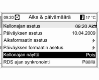 18 Johdanto Asetuksen aktivointi Arvon asettaminen Toiminnon kytkeminen päälle tai pois Käännä monitoimisäädintä merkitäksesi haluamasi asetuksen. Paina monitoimisäädintä aktivoidaksesi asetuksen.