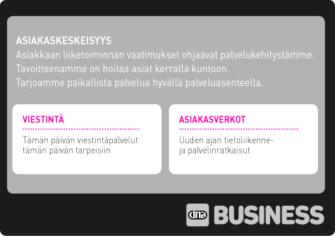 33 DNA Business Kemppi Oy luottaa DNA:han Lahtelainen Kemppi Oy on käyttänyt DNA:n palvelinkeskuspalveluita vuosia.