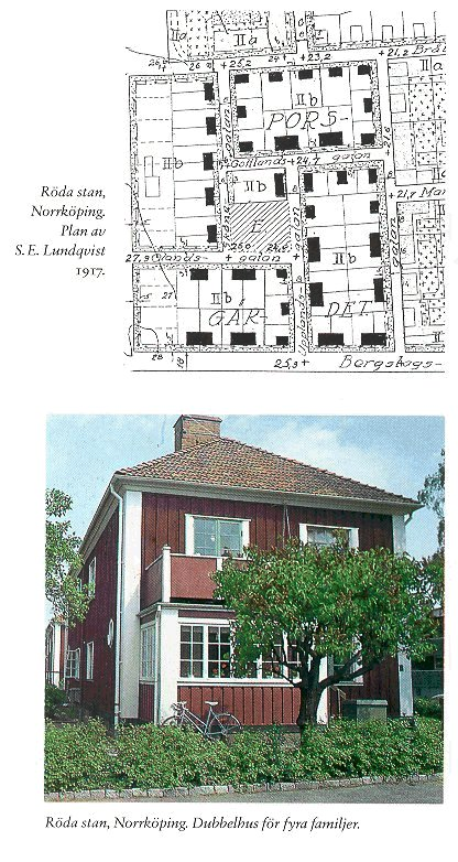 Röda stan, Norrköping S.E.