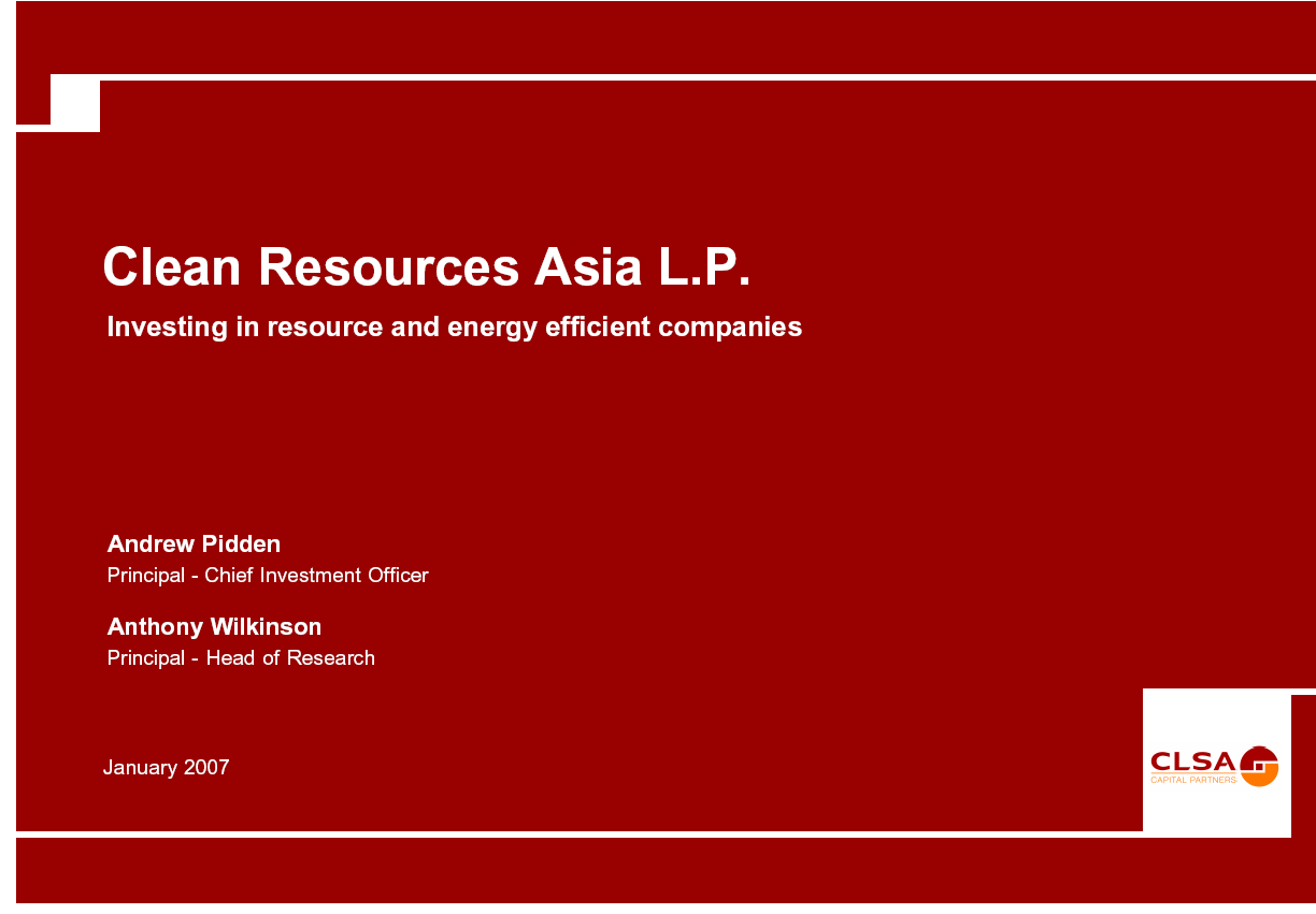 Markets, technologies, fund managers and individual companies Private equity and listed equities