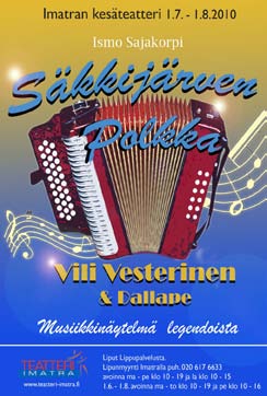 ministeri, juhlii kuin kuningas ja pukeutuu kuin elokuvatähti. Säkkijärven polkka kertoo myös Matti Jäppilän legendaarisesta Dallape -orkesterista, josta tulee maan suosituin tanssiorkesteri.