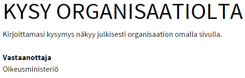 Viestintä palvelussa chat-tuki vaikuttamispalvelun käyttöön tuki-chat: moderaattorit tai ylläpito tavoitettavissa ryhmä-chatit eri teemoista keskustelun ja chatin avaajana yhteyshenkilö tai ylläpito