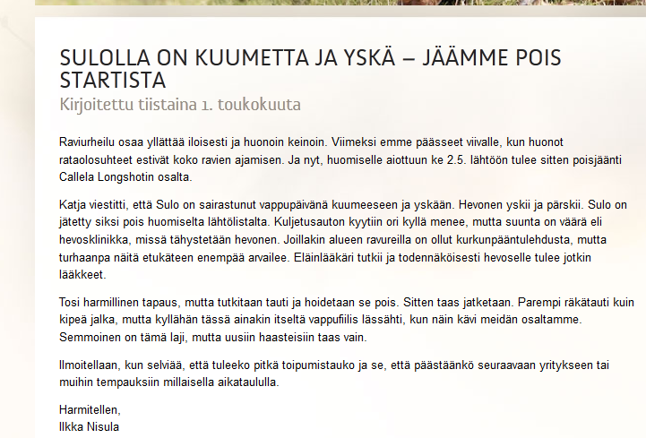 Kun jotain