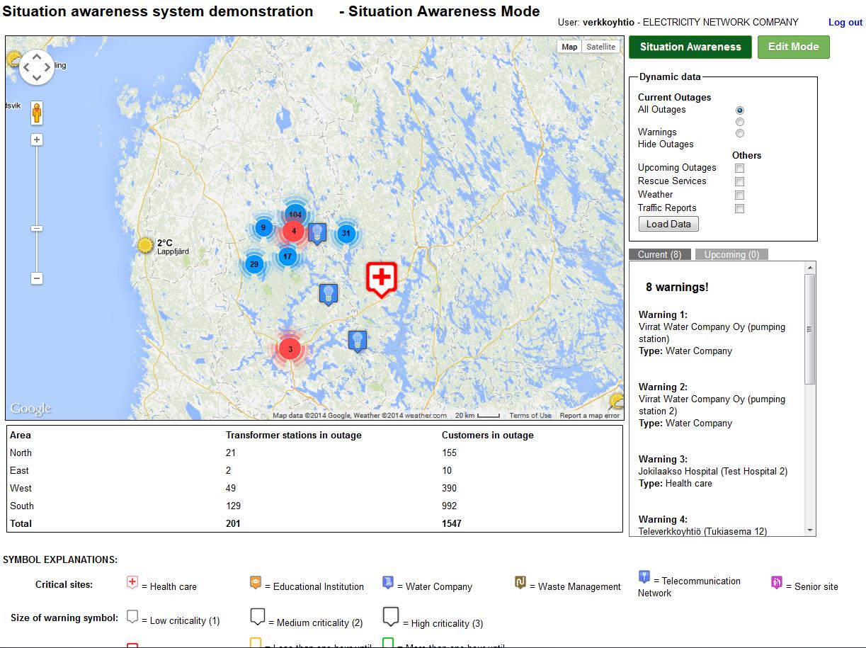 45 Kuva 22: Käyttöliittymän yleiskuva.