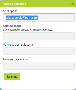 saman tilin käyttäjien näkevän kaikki ajot ja tiedot esim.