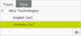 98 Toimittajan käsikirja EPiServer CMS 7 Sisällön globalisointi EPiServer CMS tukee useita verkkosivustosisällön kieliversioita. Voit kääntää koko sivuston sisällön tai sen osia useille kielille.