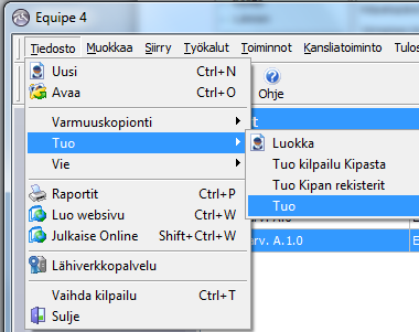 inteques Finland SeuraKIPA 15 Jatko riippuu selaimesta ja sen asetuksista. Seuraavaa vaihetta varten sinun pitää tietää mihin kansioon tiedosto tallentui.