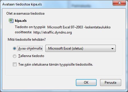 inteques Finland SeuraKIPA 17 5.9 Kilpailun vienti Excel-taulukkoon Voit luoda kilpailusta Excel-taulukon. Kustakin luokasta tehdään oma välilehti Excel-työkirjaan. Siirry seuran tietojen ylläpitoon.