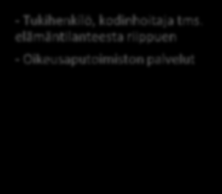 Tilanteen selvittäminen Käytännön apu Teema 4.