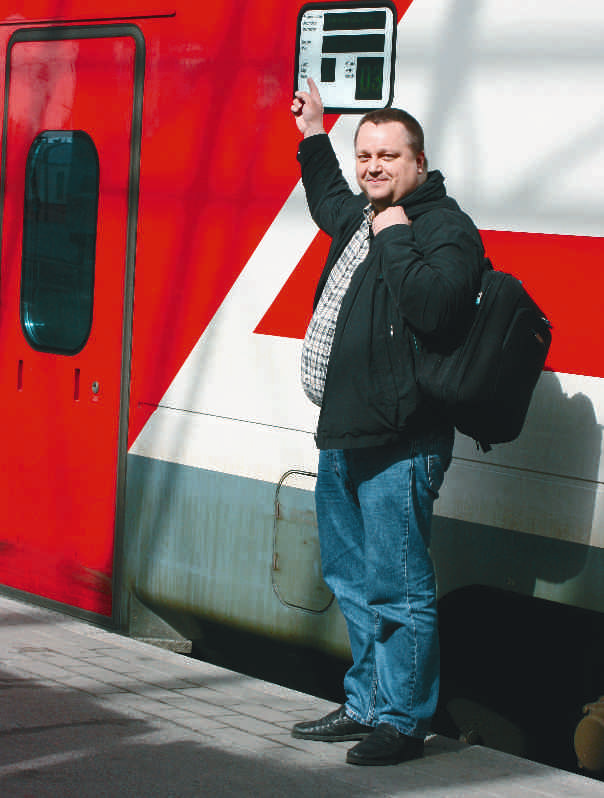 Kouvolan ja Helsingin välinen junamatka on tullut Juhalle tutuksi mm.