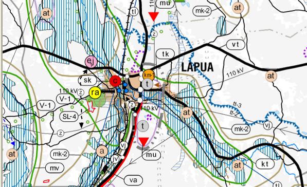 3.4.5 Suunnittelutilanne Valtakunnalliset alueidenkäyttötavoitteet Yleiskaavaa laadittaessa on otettava huomioon valtioneuvoston päättämän valtakunnalliset alueidenkäyttötavoitteet.