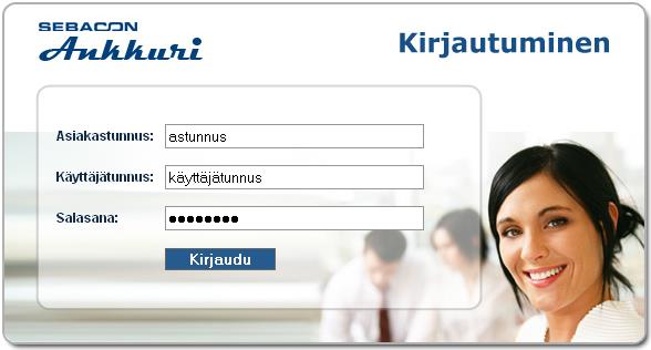 KIRJAUTUMINEN 1. Kirjoita Internet-selaimen osoiteriville jäsenrekisterin osoite http://www.ankkuri.info. 2.