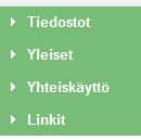 23 piilottaa/palauttaa näkyviin käyttämällä nuolia): "Tiedostot", "Yleiset", "Yhteiskäyttö" ja "Linkit". Dokumenttien ominaisuuskentät on jaoteltu näihin välilehtiin. 1. 2.