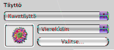 Objektin täyttäminen kuvalla Voit täyttää kuvion, tekstilaatikon, taulukon, taulukon solun, kaavion taustan tai kaaviosarjan kuvalla.