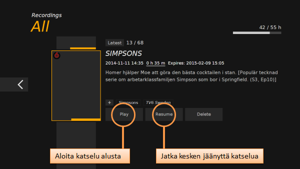 Tägien hallinta on mahdollista myös my.maxivision.fi sivustolla. Voit luoda entistä helpommin automaattisia tallennussääntöjä sarjojen tallennukseen ja lisätä niihin automaattisen tägityksen.