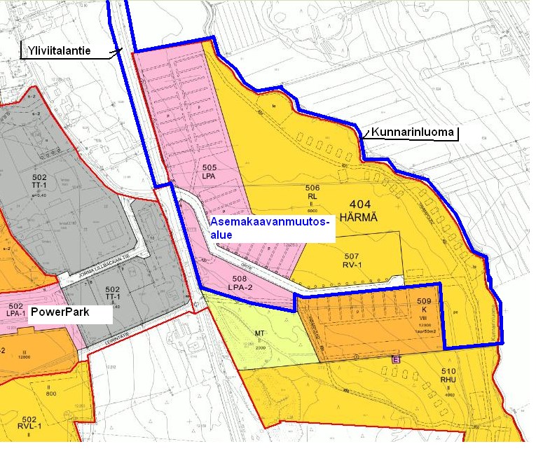 Asemakaavanmuutos laaditaan kevään ja kesän 2013 aikana. Kuva.