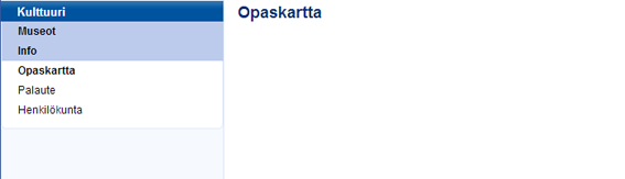 55 Kuva 6. Puuttuva opaskartta 5.6. Tunnistaminen mieluummin kuin muistaminen Palvelu ei saisi koskaan rasittaa liikaa käyttäjän muistia.