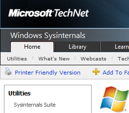 Windows Sysinternals-apuohjelmat-harjoitus KRTT Oulu 9.12.