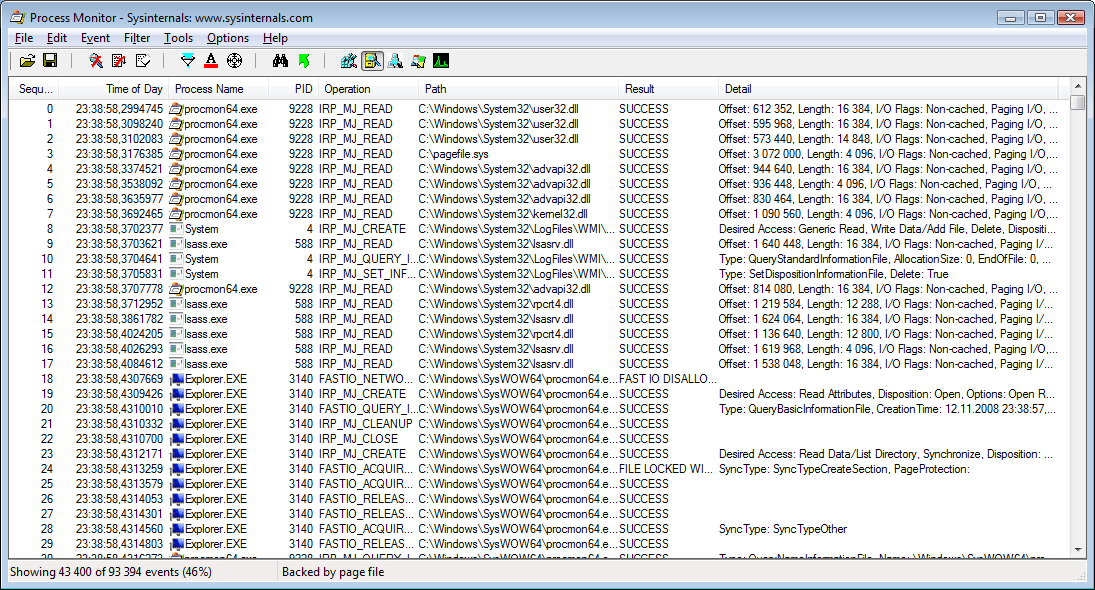 Windows Sysinternals-apuohjelmat-harjoitus KRTT Oulu 9.12.