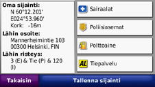 Työkalut-valikon käyttäminen Työkalut-valikon käyttäminen Työkalut-valikossa on monia toimintoja ominaisuuksia, joista on hyötyä niin lyhyillä kuin pitkilläkin matkoilla.