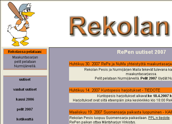 28 3 UUTISET Uutiset lisätään ja poistetaan käyttämällä MySQL-tietokantaa. Kannassa on kolme (3) taulua, jotka ovat uutiset, vanhat uutiset 06 ja vanhat uutiset 07.