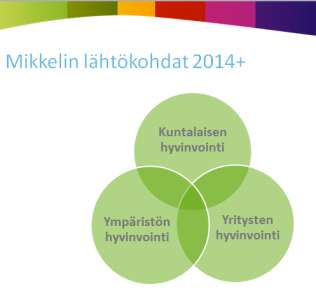 Kaupunkistrategia antaa hyvin vahvat lähtökohdat hankkeelle: vahvuuksien vahvistamisen lähtökohdan.