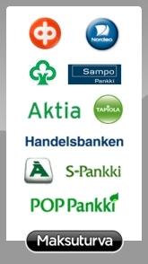 Maksuturvan bannerivaihtoehdot (Basic ja Gold) Gold-banneri vaakasuuntainen Basic-banneri vaakasuuntainen Gold-banneri pystysuuntainen
