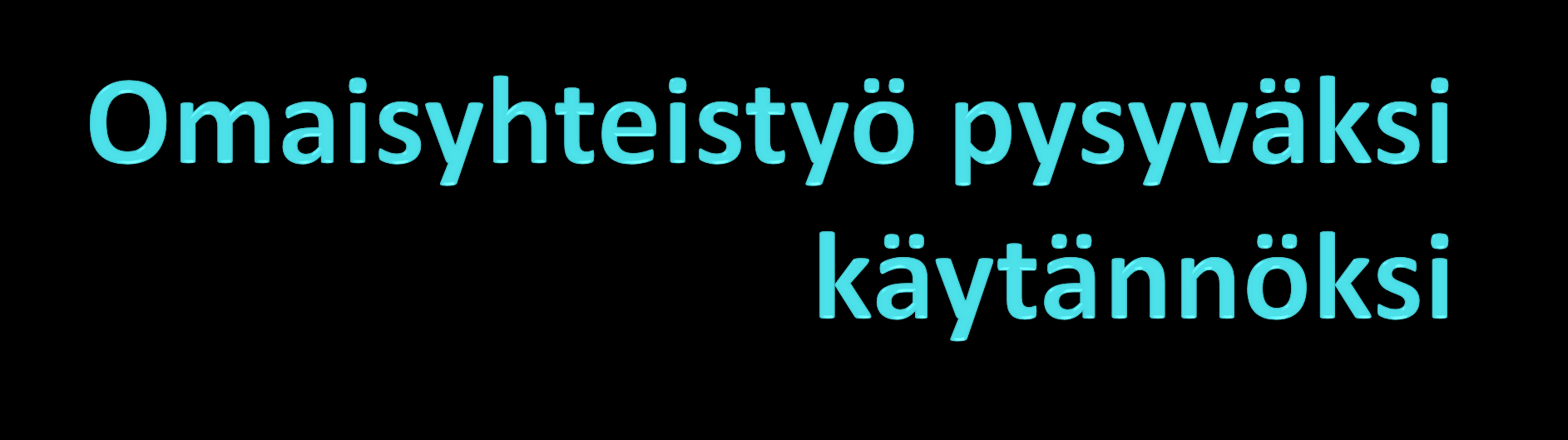 Näin homma toimii seminaari Omaishoitajat ja Läheiset Liitto