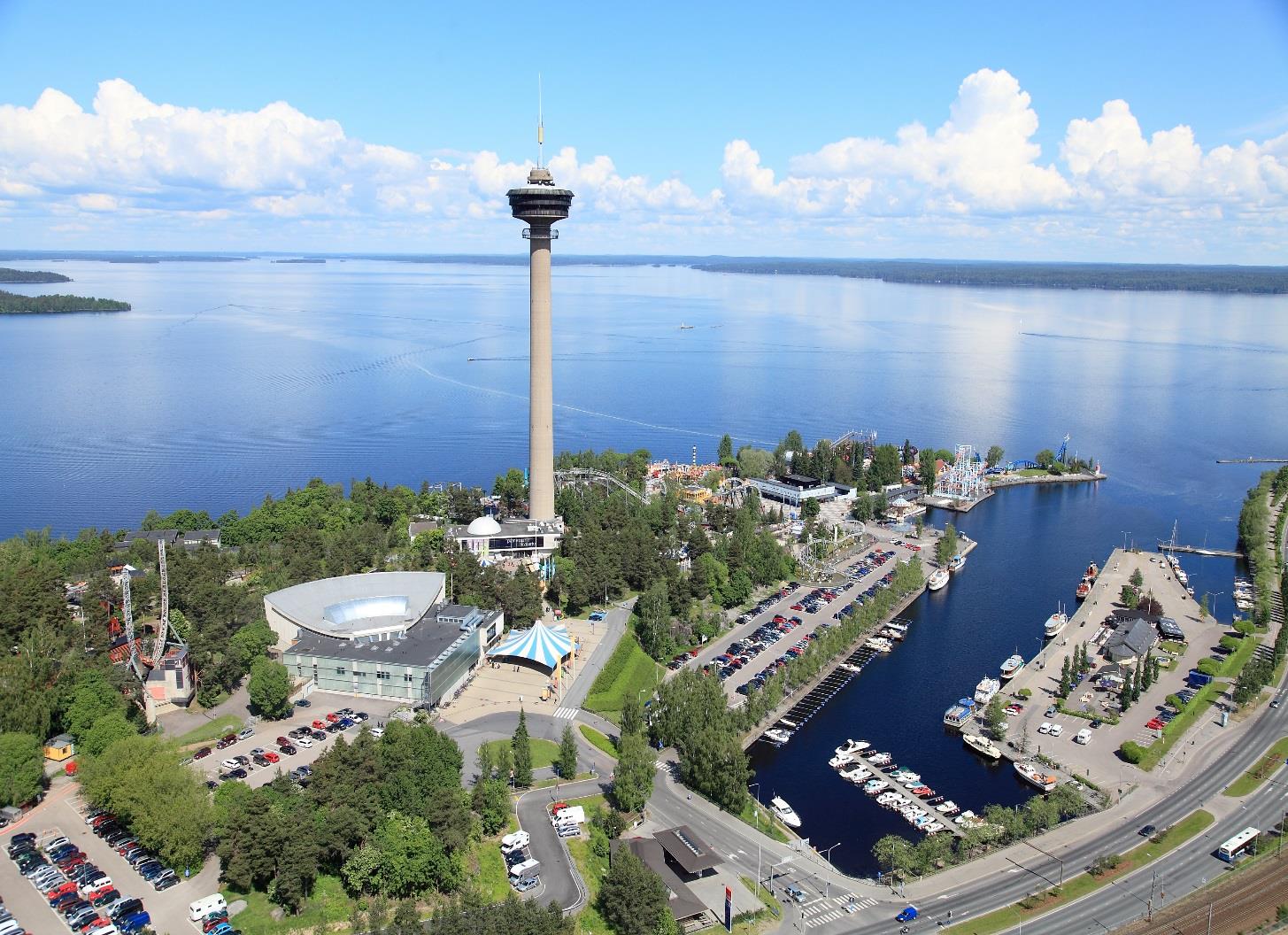 Tampereen Särkänniemi Oy Suomen suurimpia vapaa-ajanviettokeskuksia Omistaja Tampereen kaupunki Kävijämäärä n. 650.000 asiakasta/a Liikevaihto n.