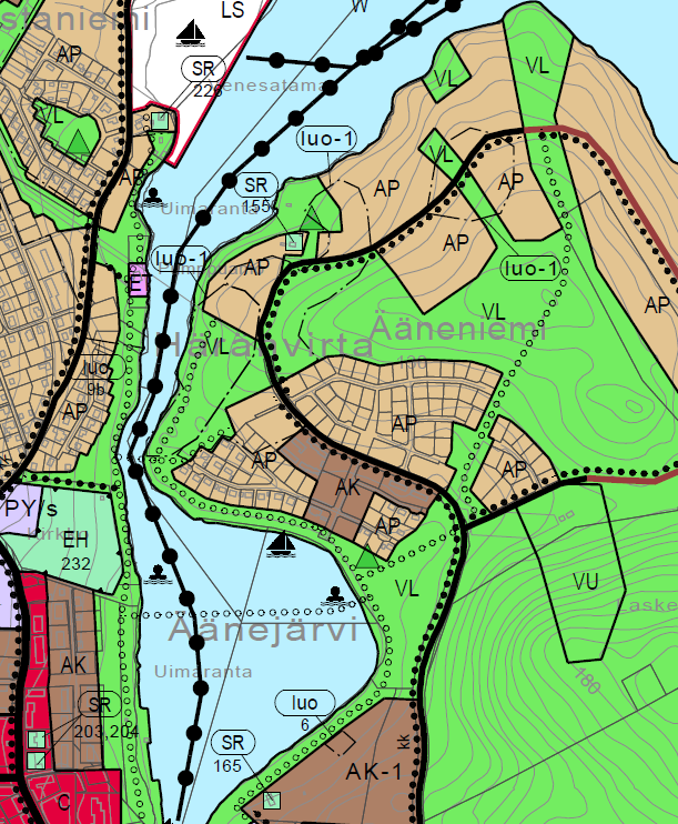 Kaupunginhallitus 3.3.2014 liite nro 1 (33/62) 2. SUUNNITTELUN LÄHTÖKOHDAT JA TAVOITTEET Äänejärventien alueen asemakaava on hyväksytty 13.3.1991 eivätkä kerrostalotontit ole toteutuneet nykymuodossaan.