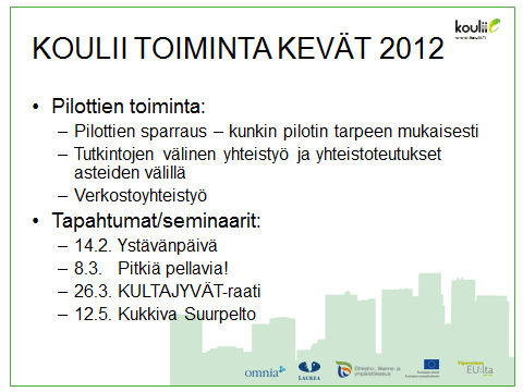 opettajien kesken tulevaa toimintamallia. Tiivistettynä: yritetään saada parempaa oppimista ja parempia kokemuksia opiskelijoille, myös opettajille ns. aidossa ympäristössä.
